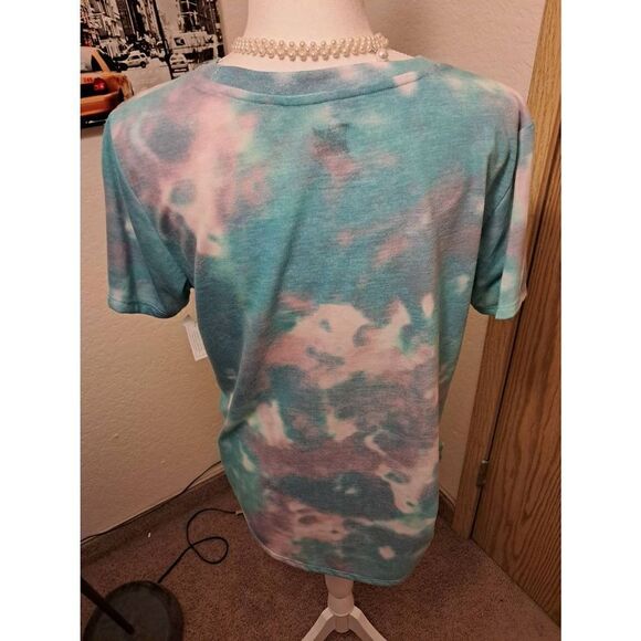 Tom and Jerry Tye Dye Multi Color Pattern T Shirt NEW Size XL - Picture 3 of 5